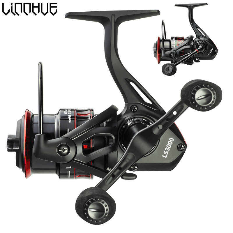 Kastking Reel Zephyr - LINNHUE 釣りリールルアー 1000 2000 3000 スピニングリールダブルグリップ深浅スプール鯉釣りリール釣りバランスロッド