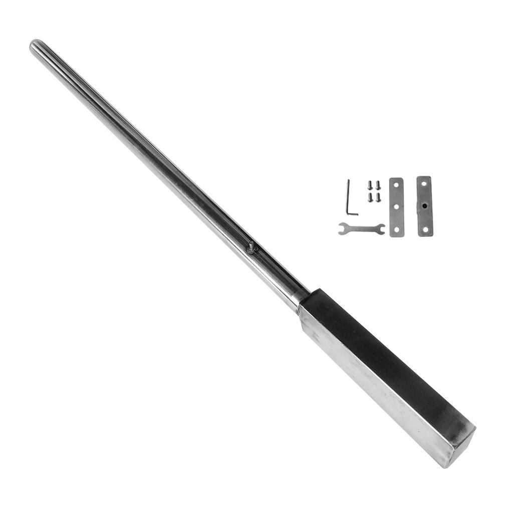 Fishing Kayak Trolling Motor - ユニバーサルカヤックトローリングモーターマウントバー ステンレス鋼 91cm アクセサリーキット 釣りボートやカヤック用の安全なマウント