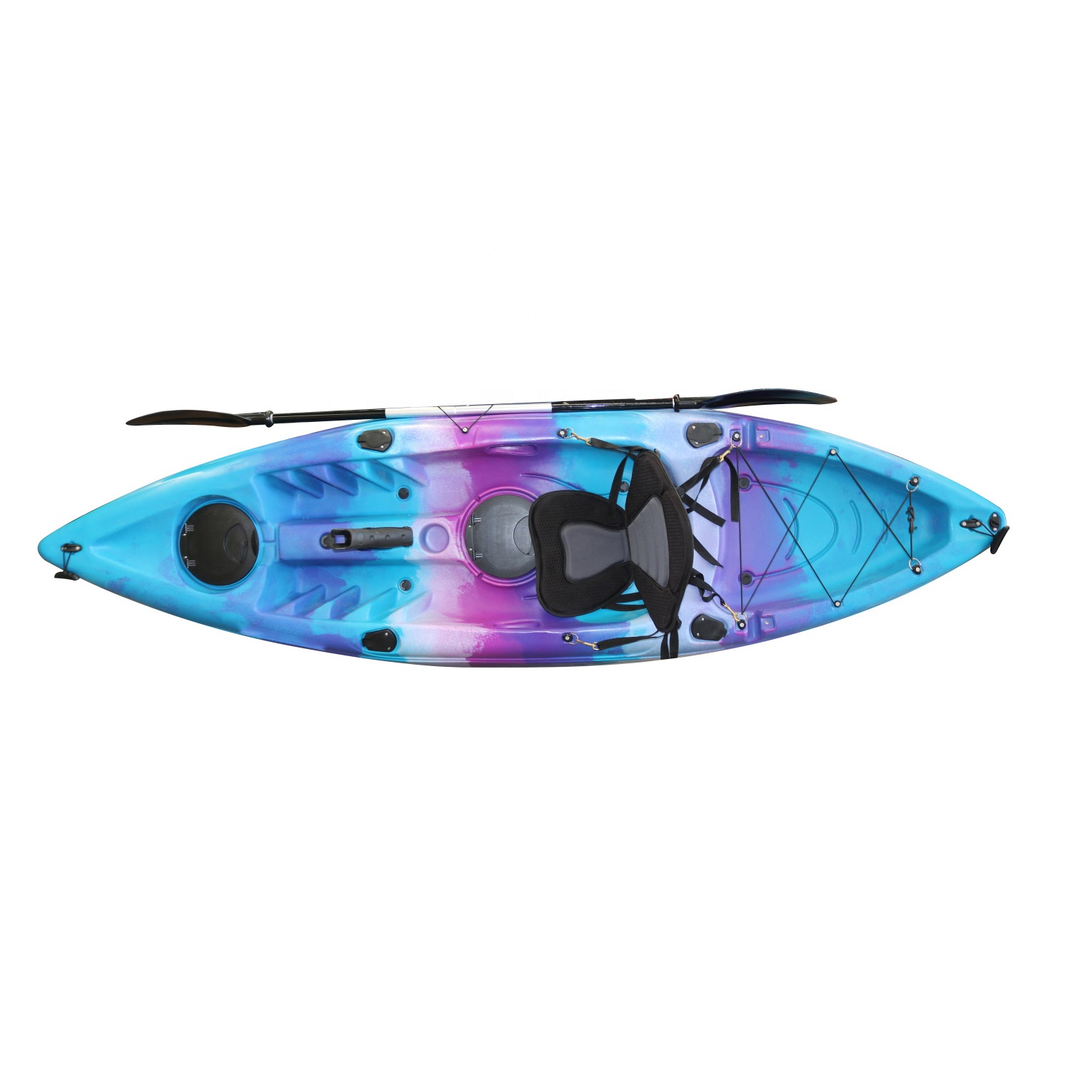 Fishing Kayak Sit On Top - 2026年製 10フィート シングル プラスチック製 シットオントップカヤック レジャー