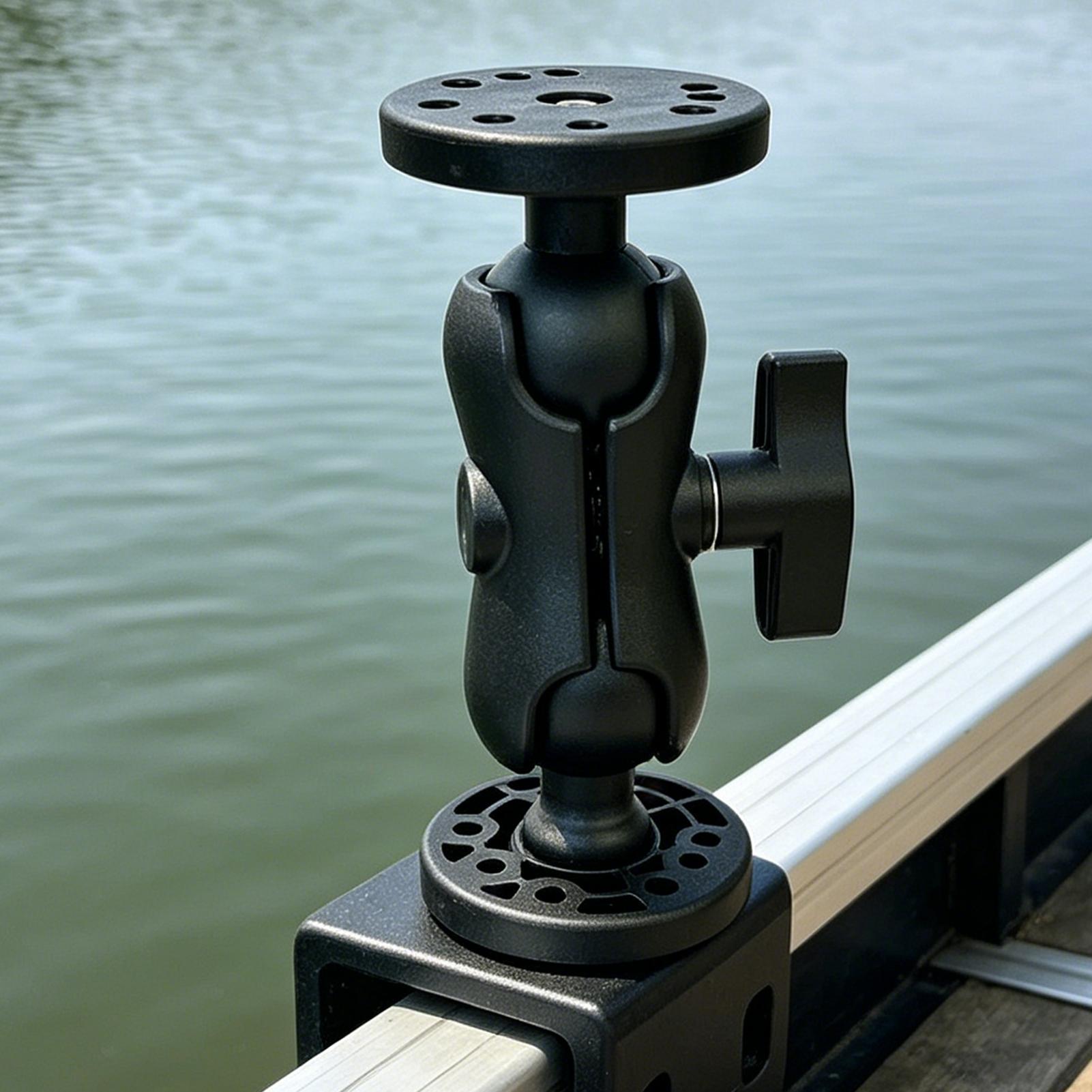 カヤック用魚群探知機マウント 360度調整可能なカヤックトラ - Fishing Kayak Fish Finder Mount のレビューと価格