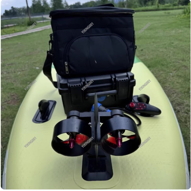 デュアルプロペラカヤック水中推進器ブラシレス電動トローリング - Fishing Kayak Trolling Motor のレビューと価格