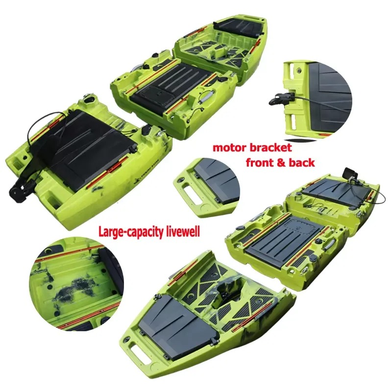 10フィートフィンプロペラペダル駆動カヤックモジュラーシング - Fishing Kayak Pedal Drive のレビューと価格