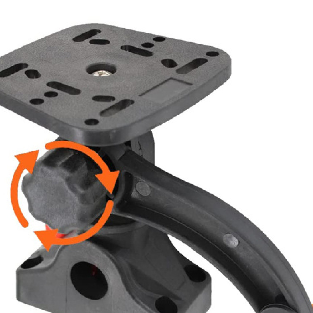 漁船用魚群探知機サポートブラケット 回転式ソナーマウント 調 - Fishing Kayak Fish Finder Mount のレビューと価格