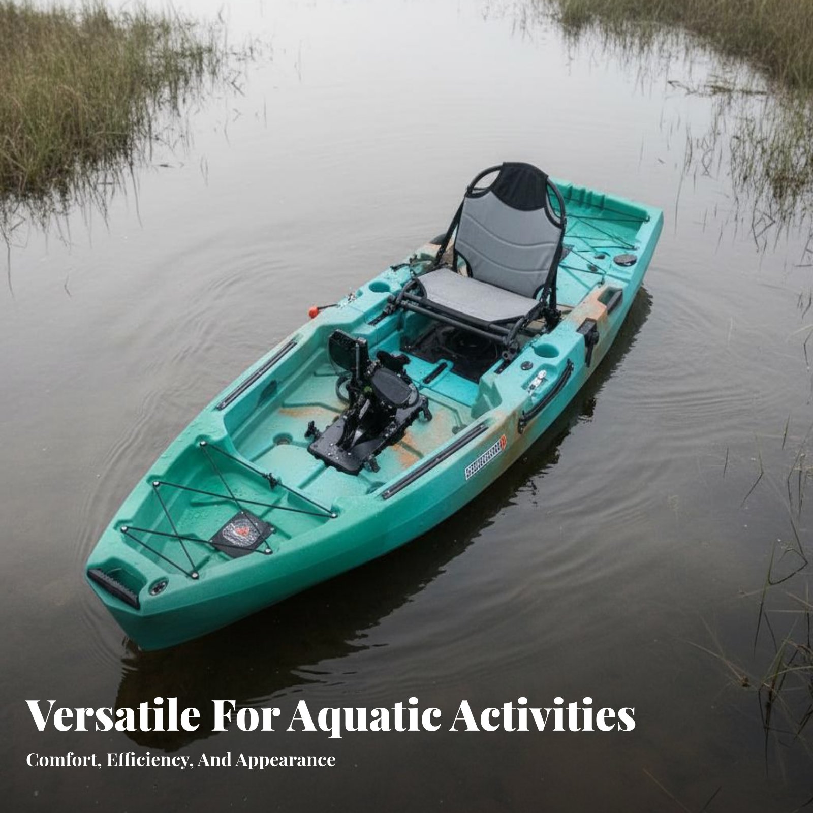 ペダルドライブフィッシングボート折りたたみ式インフレータブル - Fishing Kayak Pedal Drive のレビューと価格