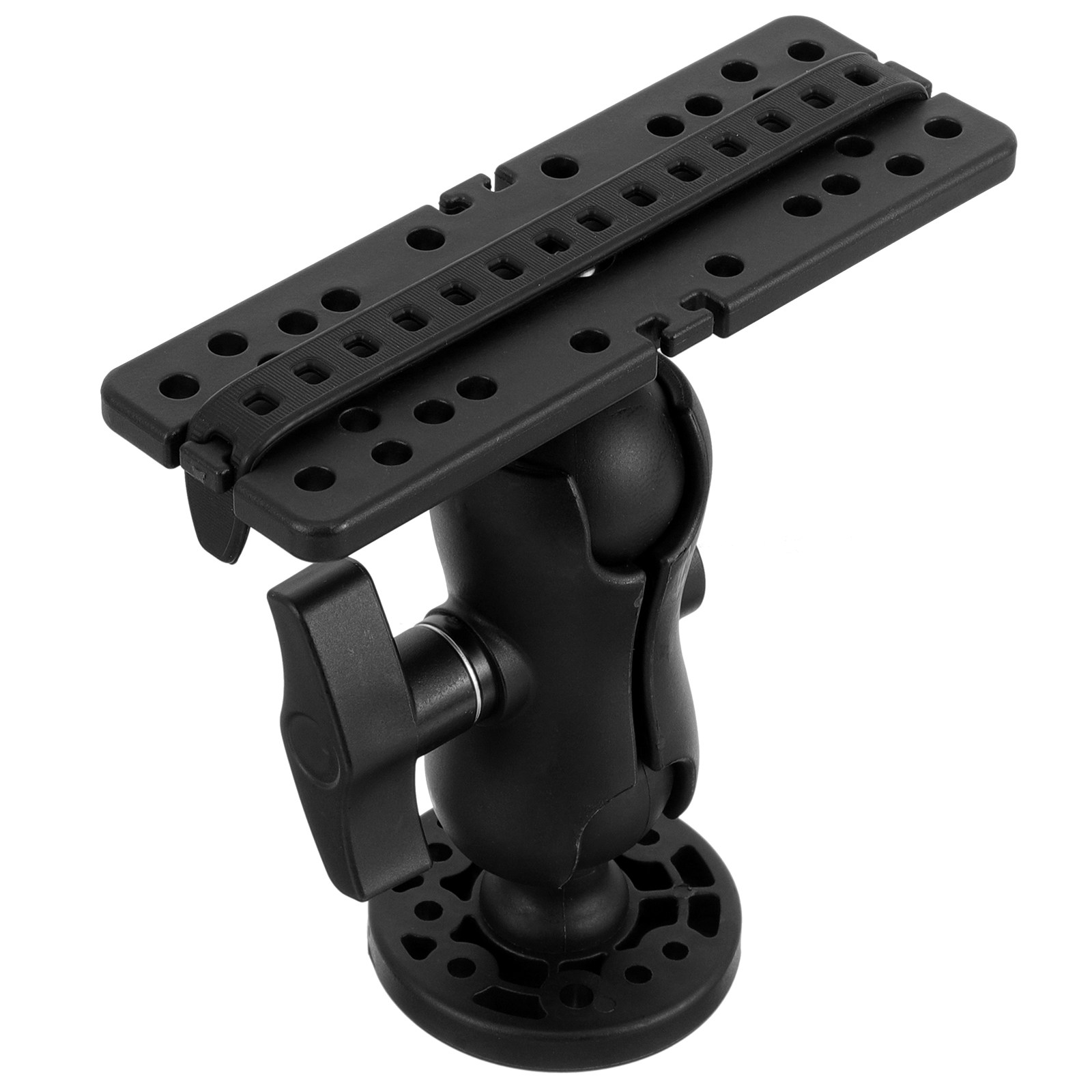 ボート用魚群探知機ホルダー、回転式マウント、角度調整可能な釣 - Fishing Kayak Fish Finder Mount のレビューと価格