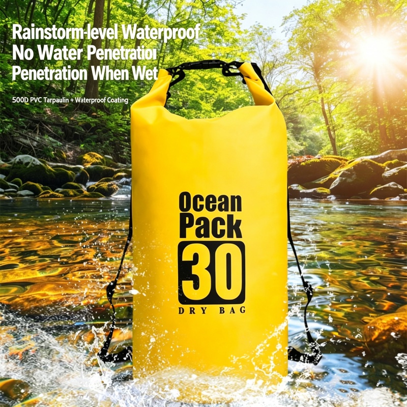 水泳用防水ドライバッグ 5L/10L/20L/30L アウト - Fishing Kayak Storage Bag のレビューと価格