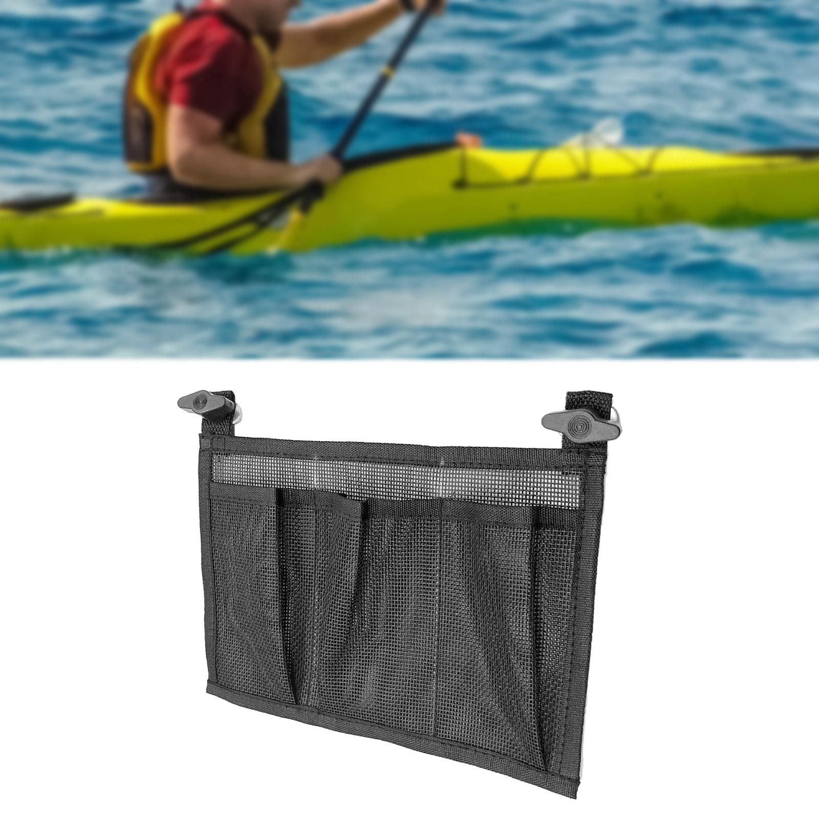 24x17cm ソリッドカヤックカヌーメッシュ収納ポーチ釣具 - Fishing Kayak Storage Bag のレビューと価格
