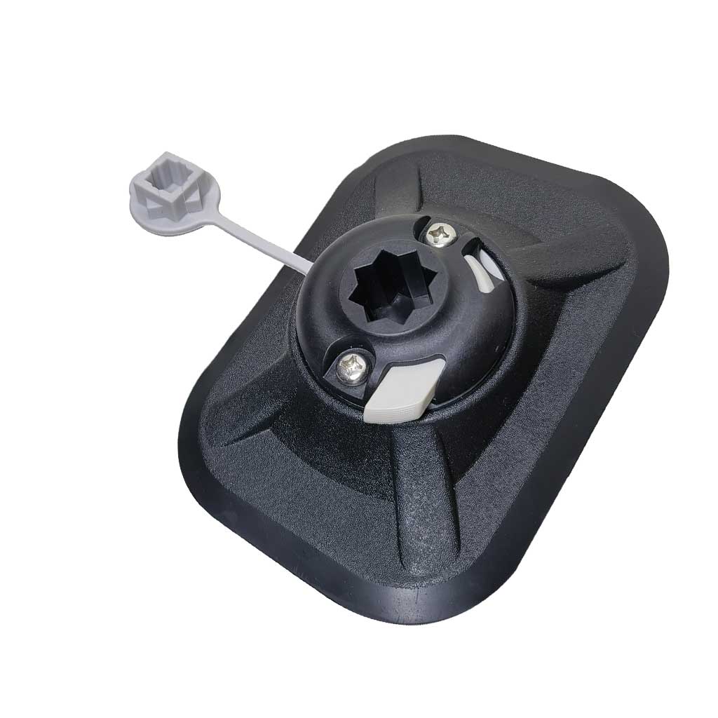PVC製インフレータブルボート釣り竿ホルダーマウントカヤック - Fishing Kayak Fish Finder Mount のレビューと価格