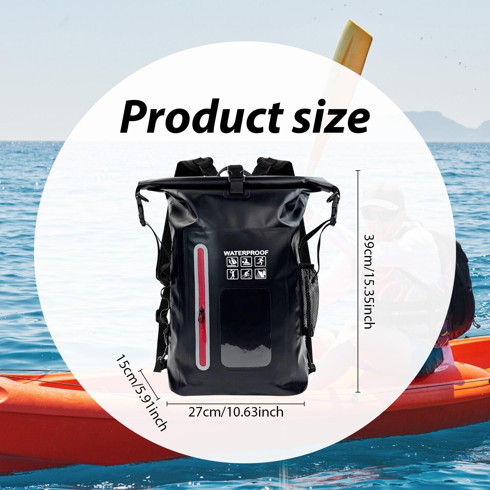 防水ドライバッグ 防水バックパック 防水収納バッグ カヤック - Fishing Kayak Storage Bag のレビューと価格